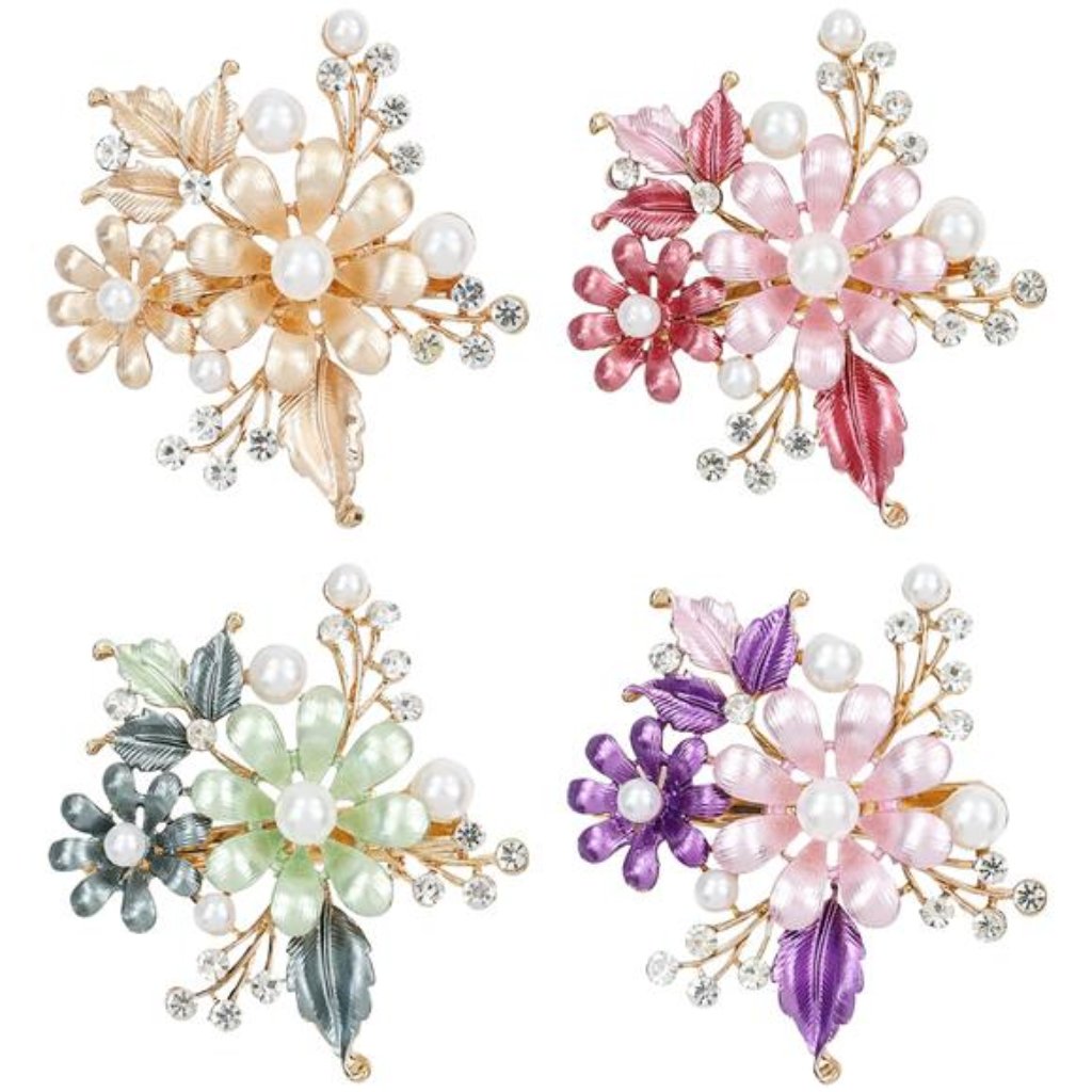 Hair Clips Pins Headpieces 4pcs